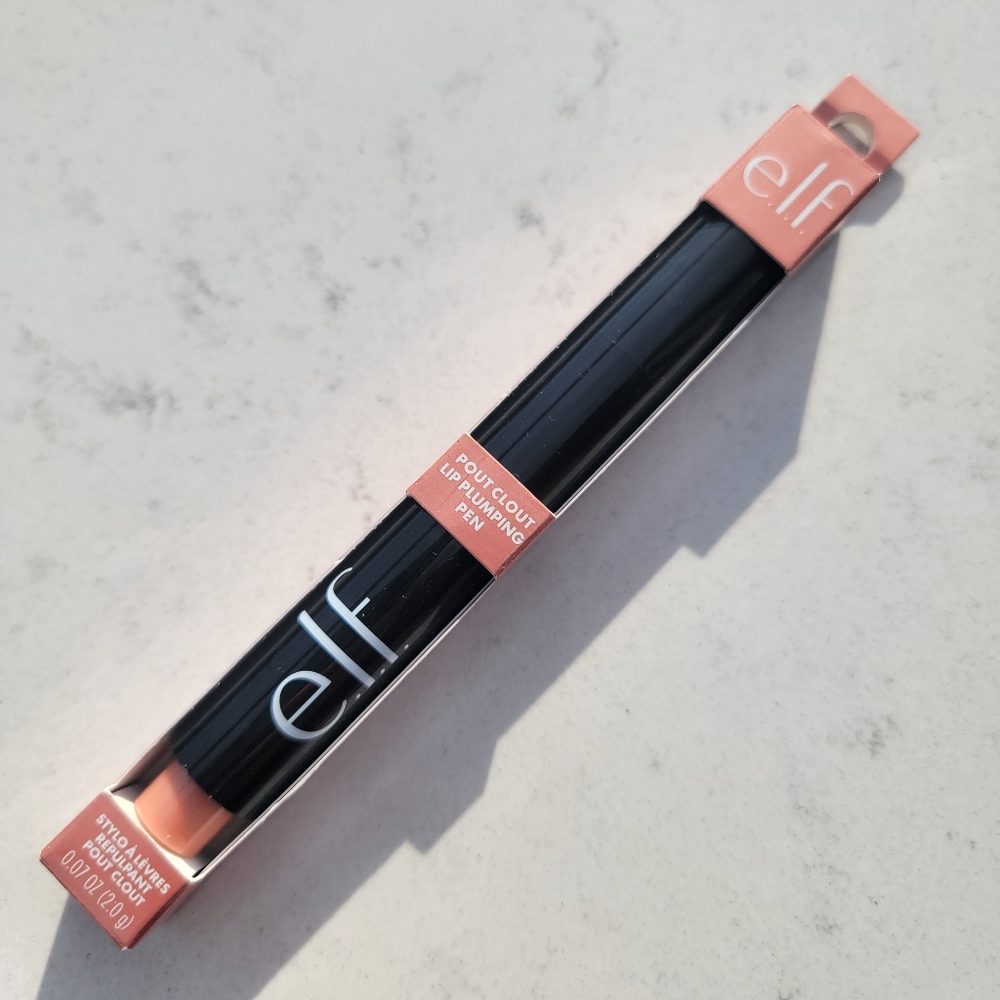 e.l.f. Pout Clout Lip Plumping Pen In JUST PEACHY